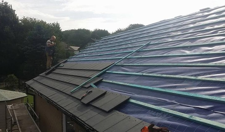 Roof Replacement Service by Pennine Fascias & Roofing on a bungalow in Lancashire.